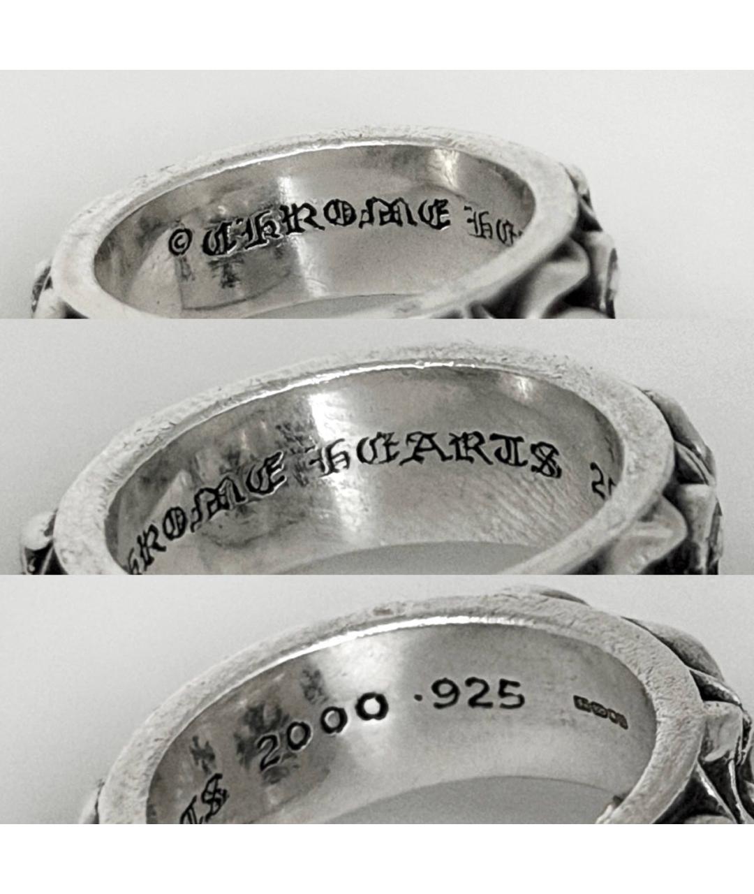 CHROME HEARTS Серебряное кольцо, фото 4
