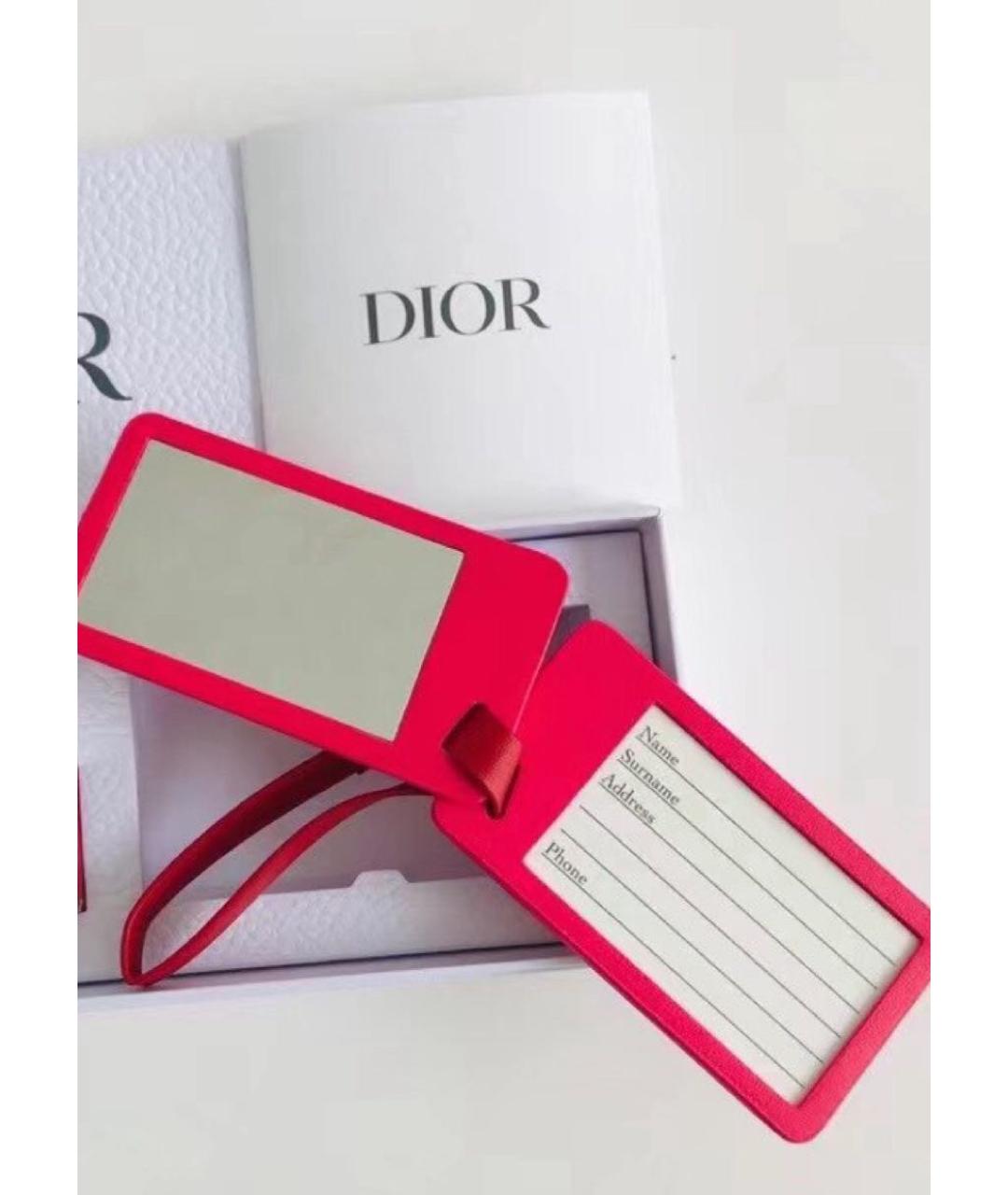 CHRISTIAN DIOR Красная косметичка, фото 7