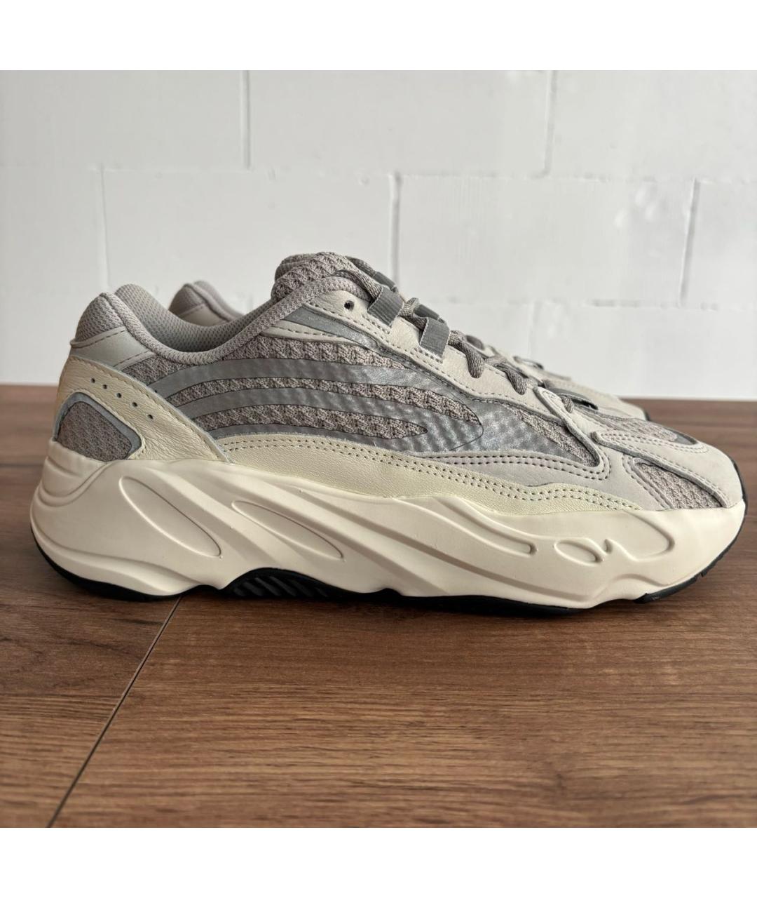 ADIDAS YEEZY Серебряные низкие кроссовки / кеды, фото 7