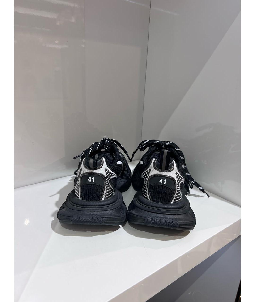 BALENCIAGA Черные высокие кроссовки / кеды, фото 4