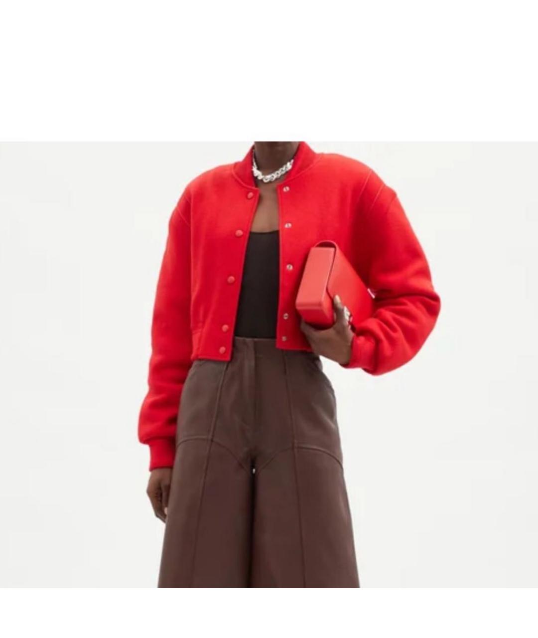 GIVENCHY Красная шерстяная куртка, фото 3