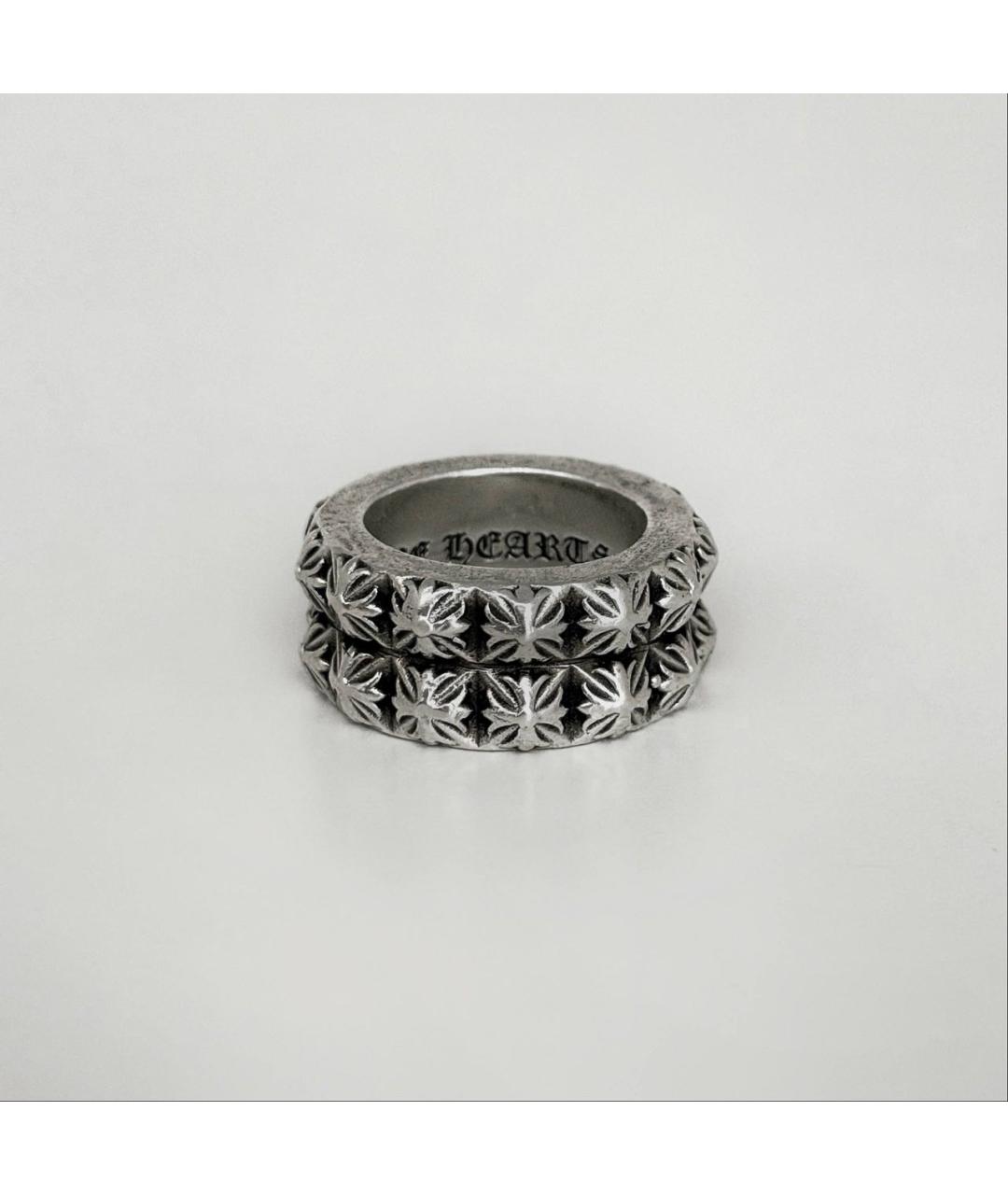 CHROME HEARTS Серебряное серебряное кольцо, фото 2