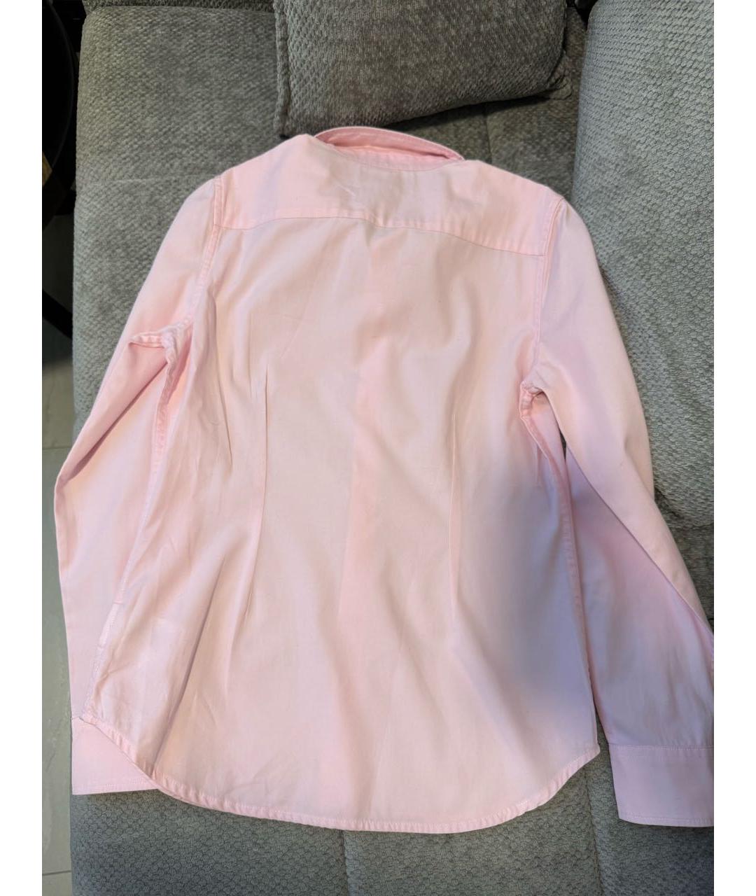 POLO RALPH LAUREN Розовая хлопковая рубашка/блузка, фото 2