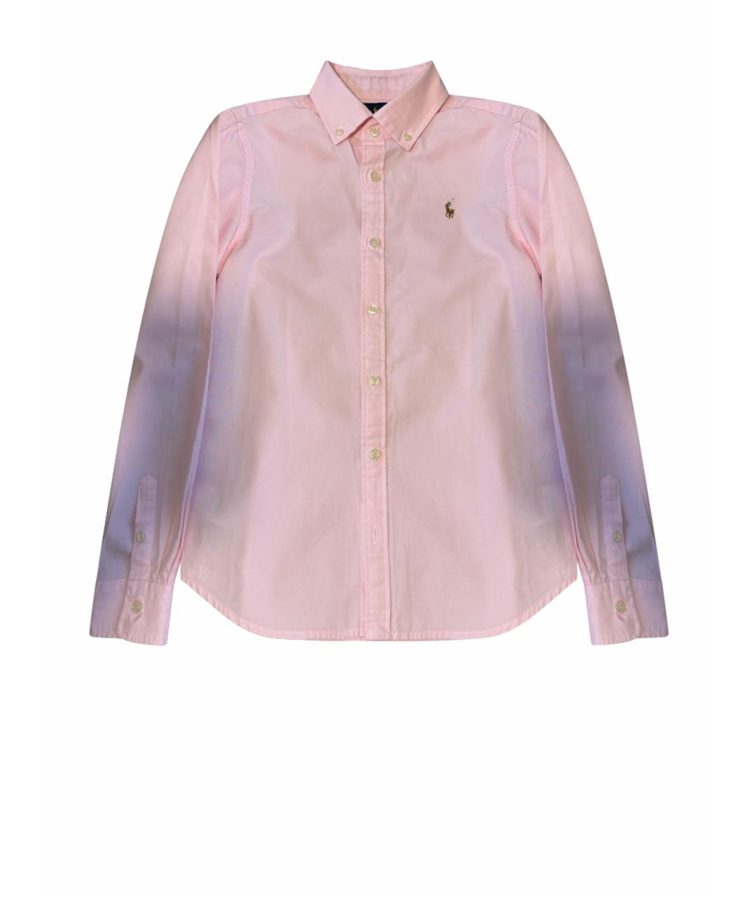 POLO RALPH LAUREN Розовая хлопковая рубашка/блузка, фото 1