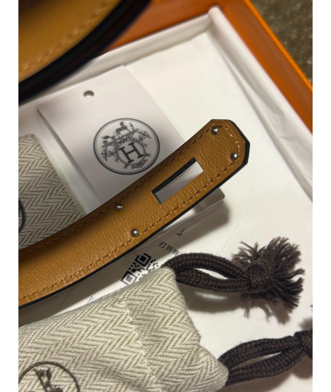 HERMES Кожаный ремень, фото 4