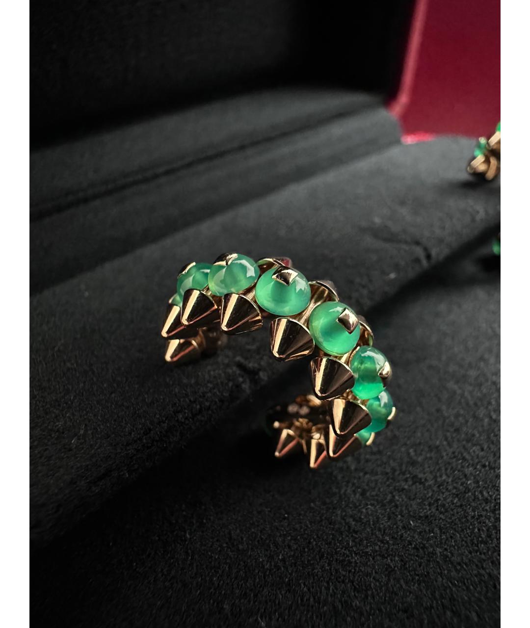 CARTIER Золотые серьги из розового золота, фото 5