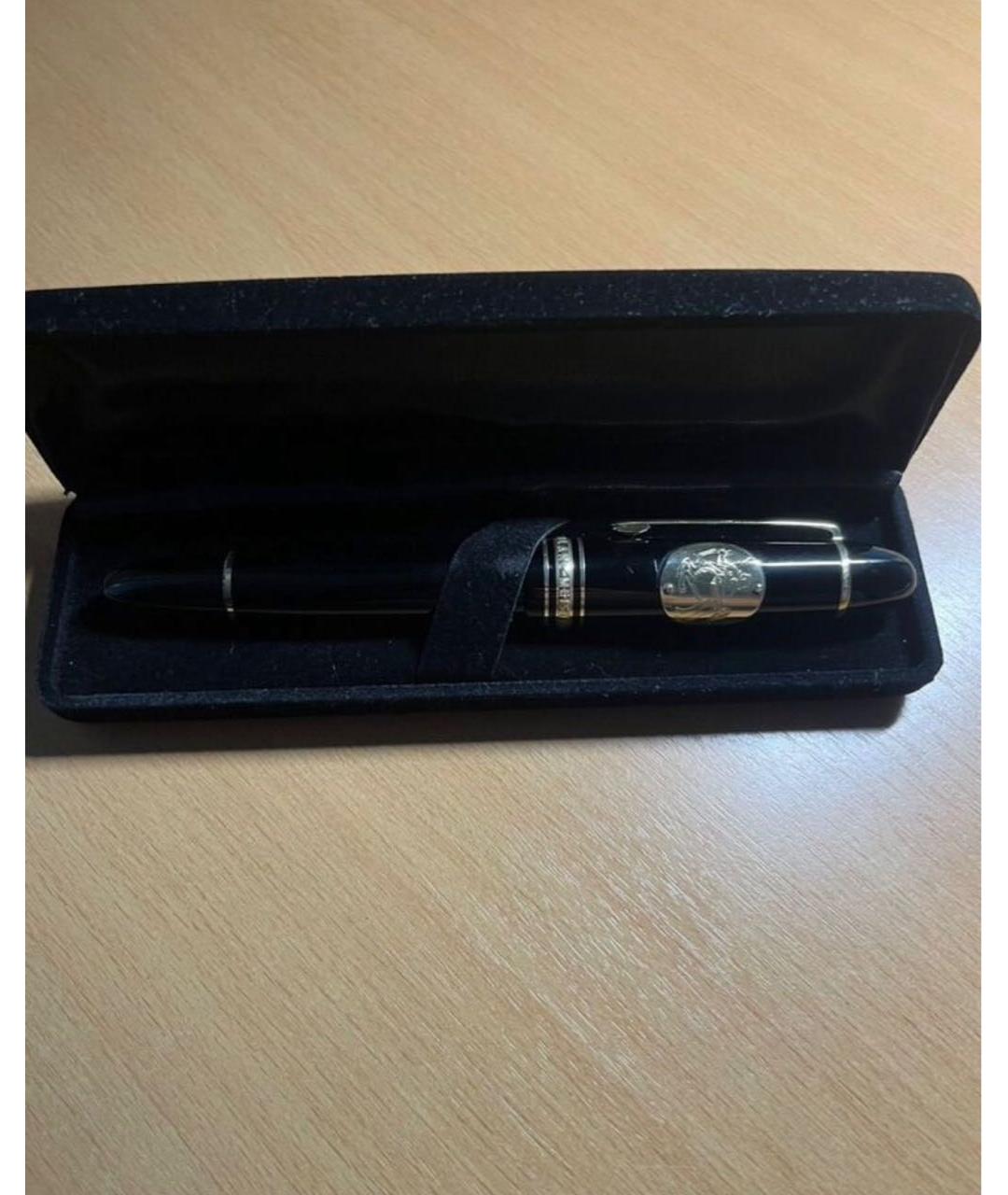 MONTBLANC Черная перьевая ручка, фото 5