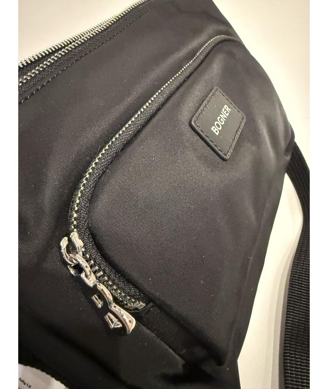 BOGNER Черная сумка через плечо, фото 2