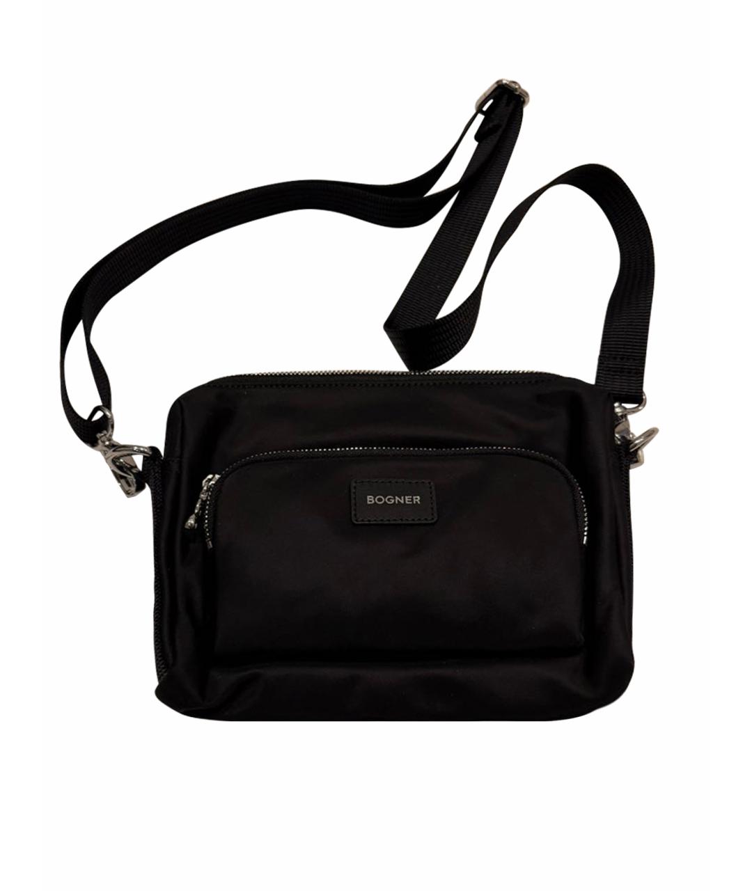 BOGNER Черная сумка через плечо, фото 1