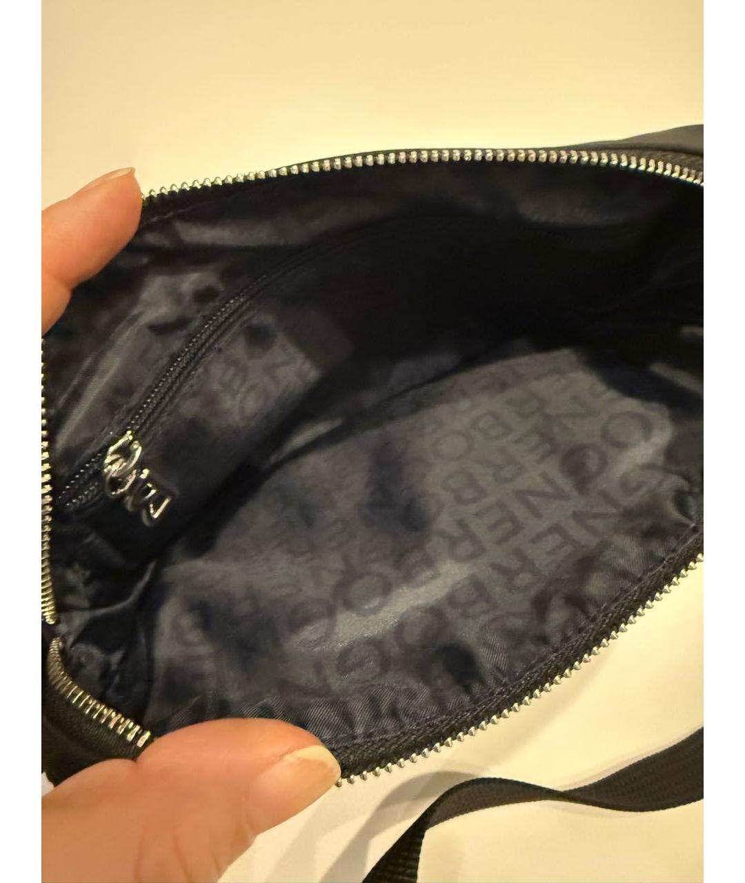 BOGNER Черная сумка через плечо, фото 4