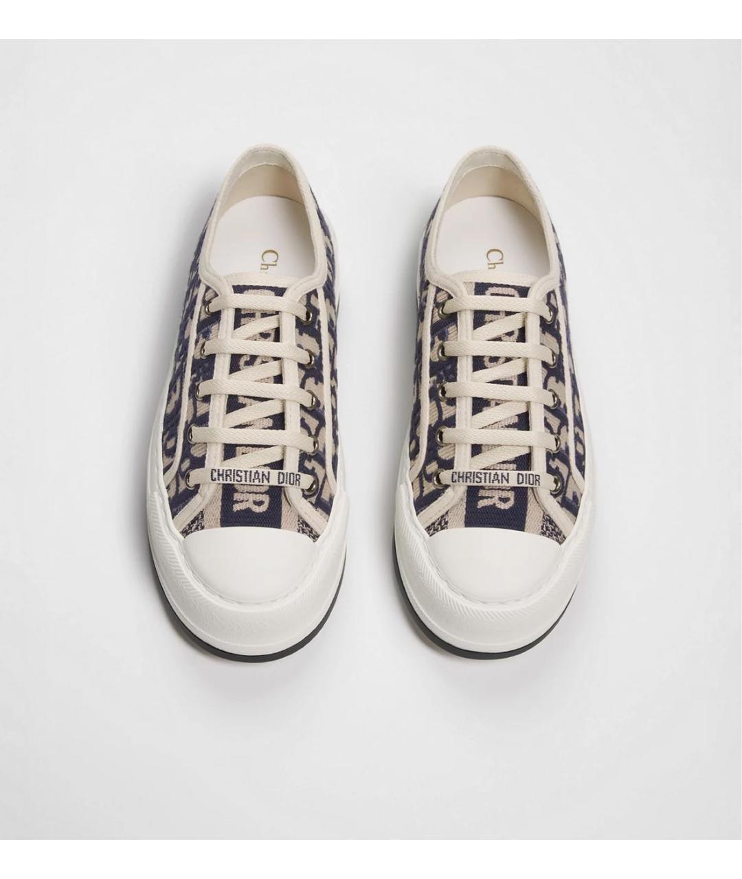 CHRISTIAN DIOR Бежевые кеды, фото 2