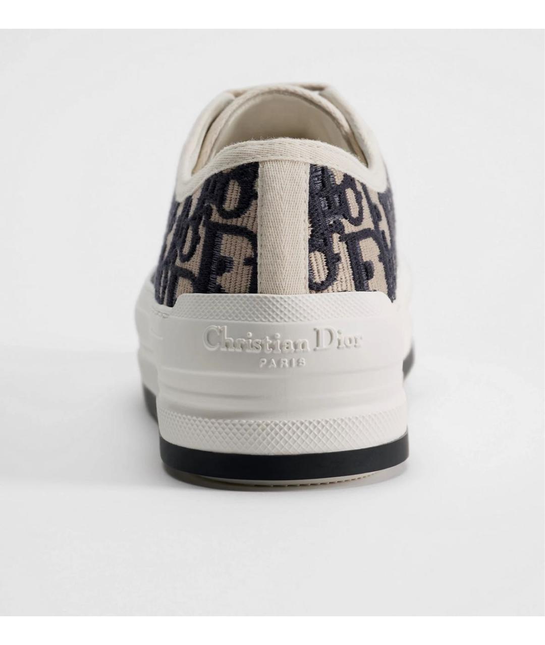 CHRISTIAN DIOR Бежевые кеды, фото 3