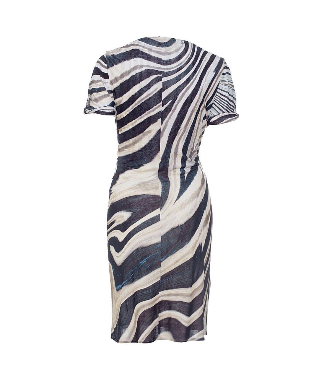 ROBERTO CAVALLI Мульти вискозное платье, фото 2