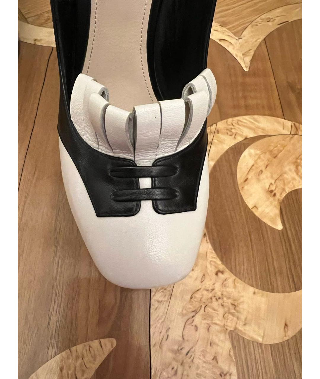 BOTTEGA VENETA Черные кожаные туфли, фото 6