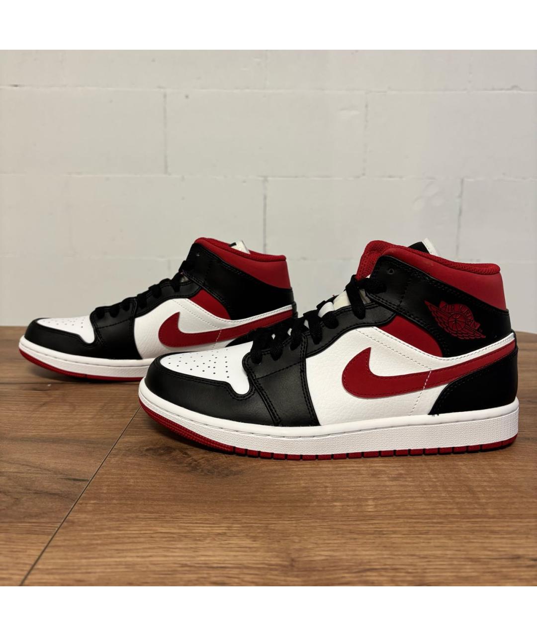 JORDAN Красные высокие кроссовки / кеды, фото 5
