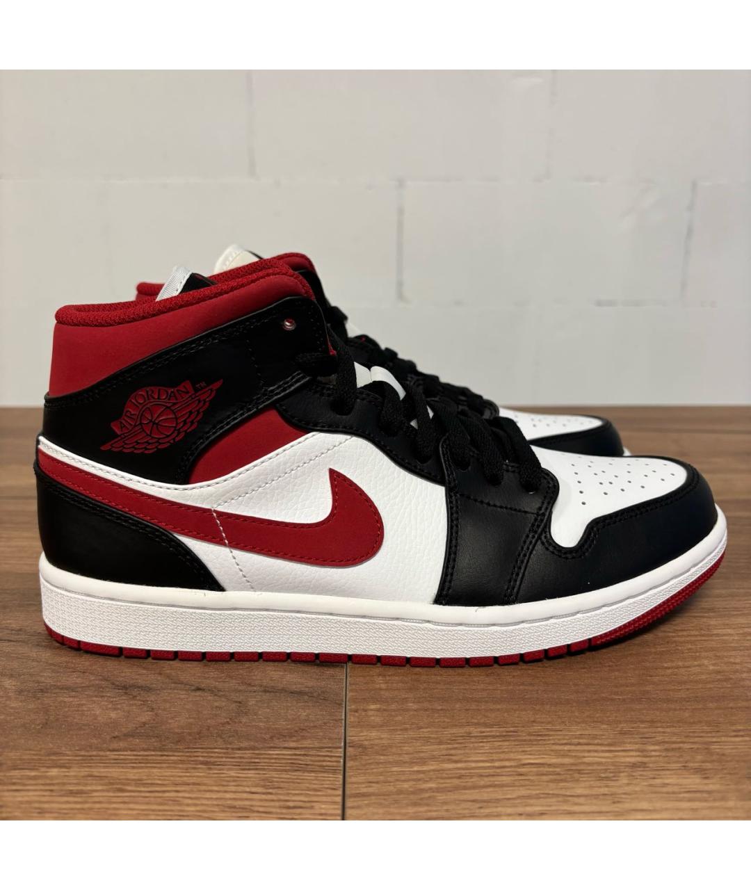 JORDAN Красные высокие кроссовки / кеды, фото 6