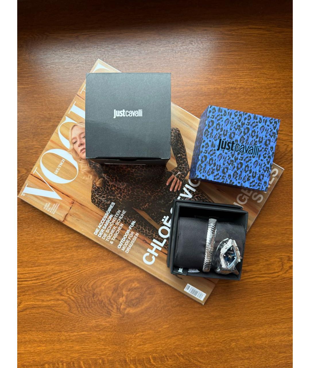 JUST CAVALLI Серебряные часы, фото 5