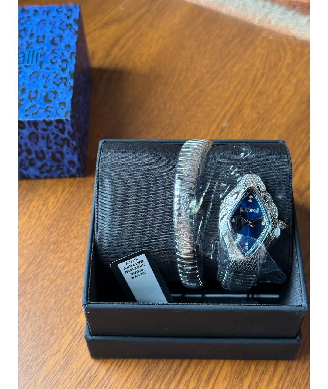 JUST CAVALLI Серебряные часы, фото 3