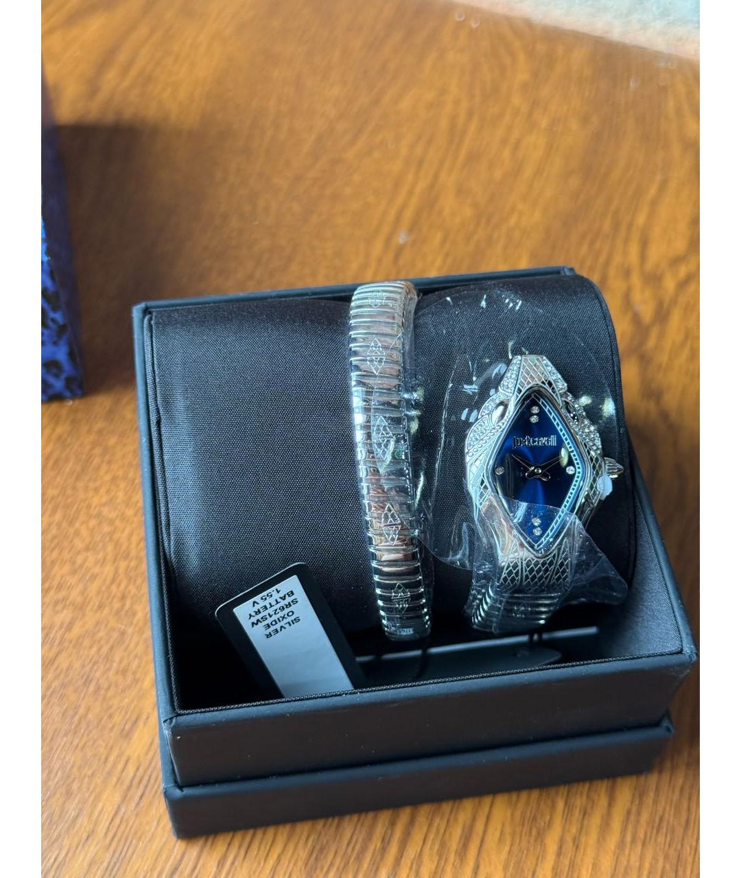 JUST CAVALLI Серебряные часы, фото 2