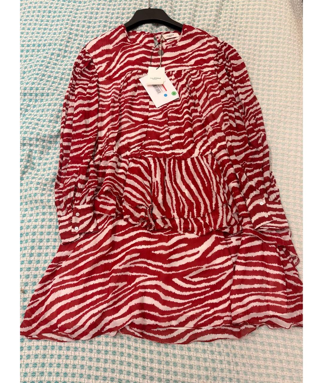 ISABEL MARANT ETOILE Мульти вискозное повседневное платье, фото 2