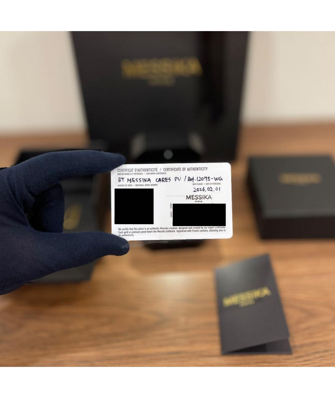 MESSIKA Белый браслет из белого золота, фото 7