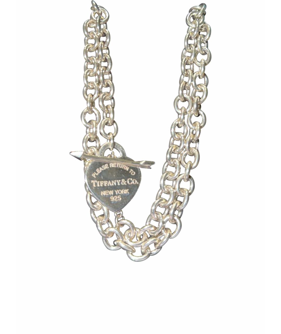 TIFFANY&CO Серебряное серебряное колье, фото 1
