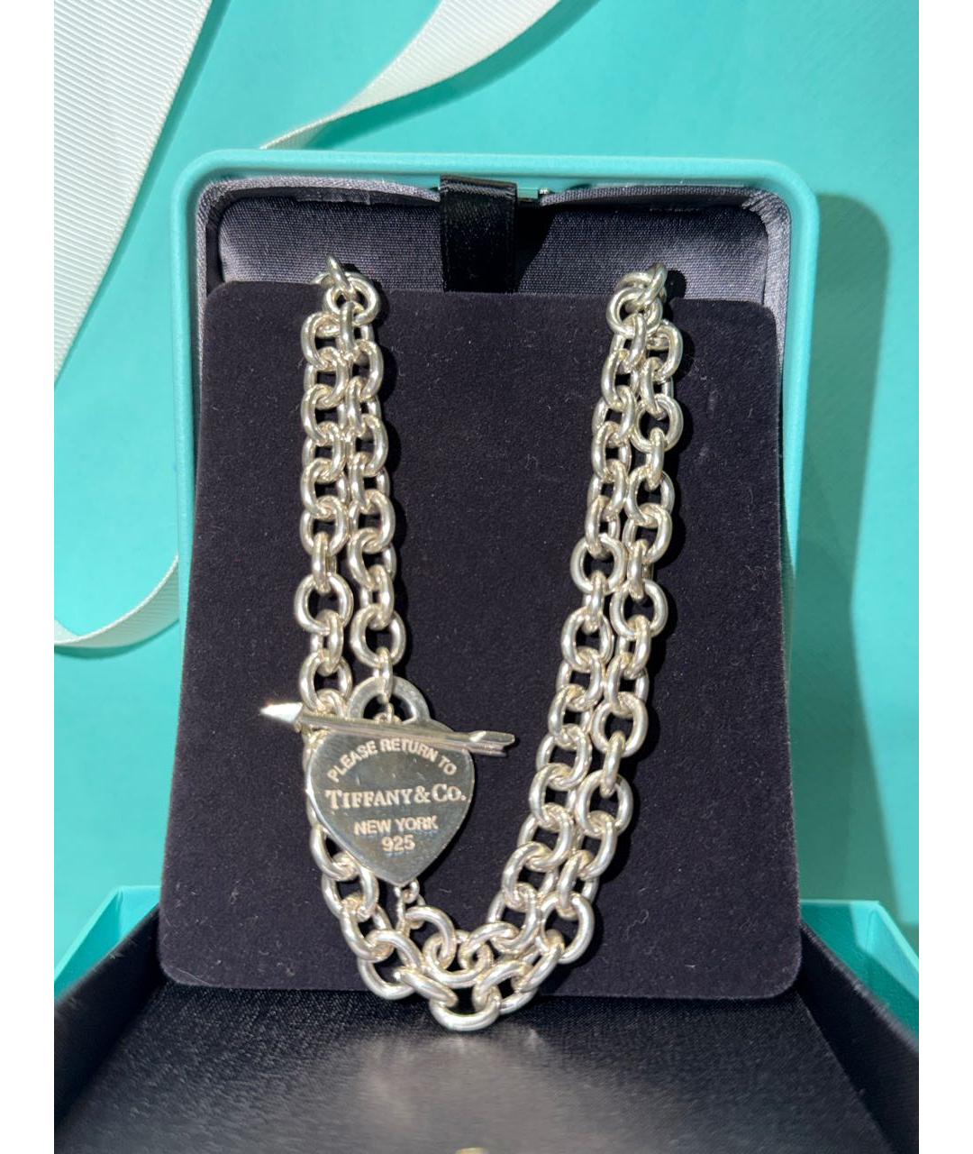TIFFANY&CO Серебряное серебряное колье, фото 2