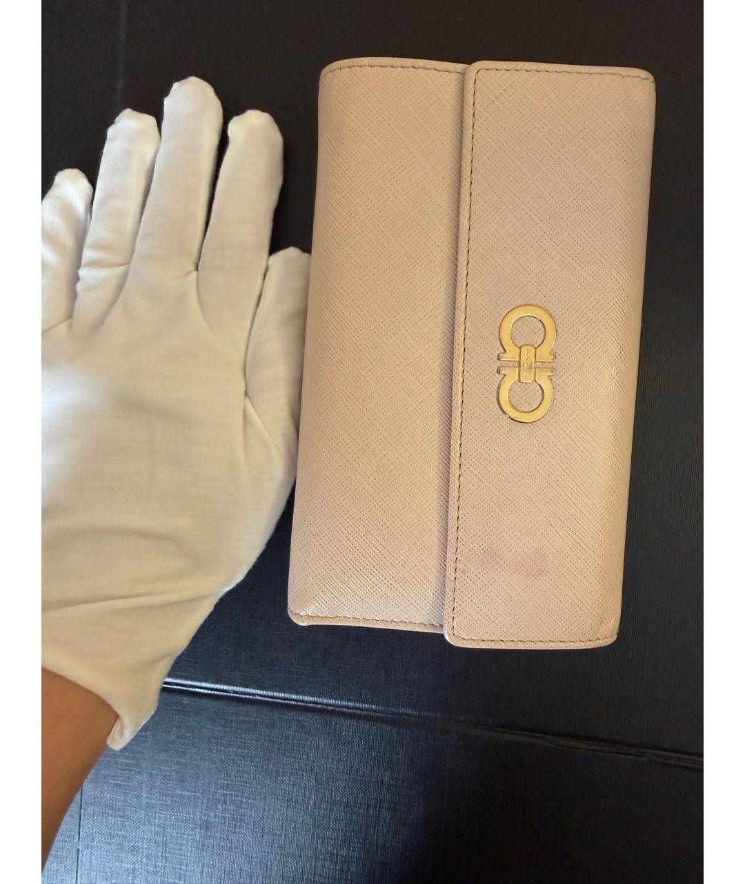 FERRAGAMO Розовый кошелек, фото 8