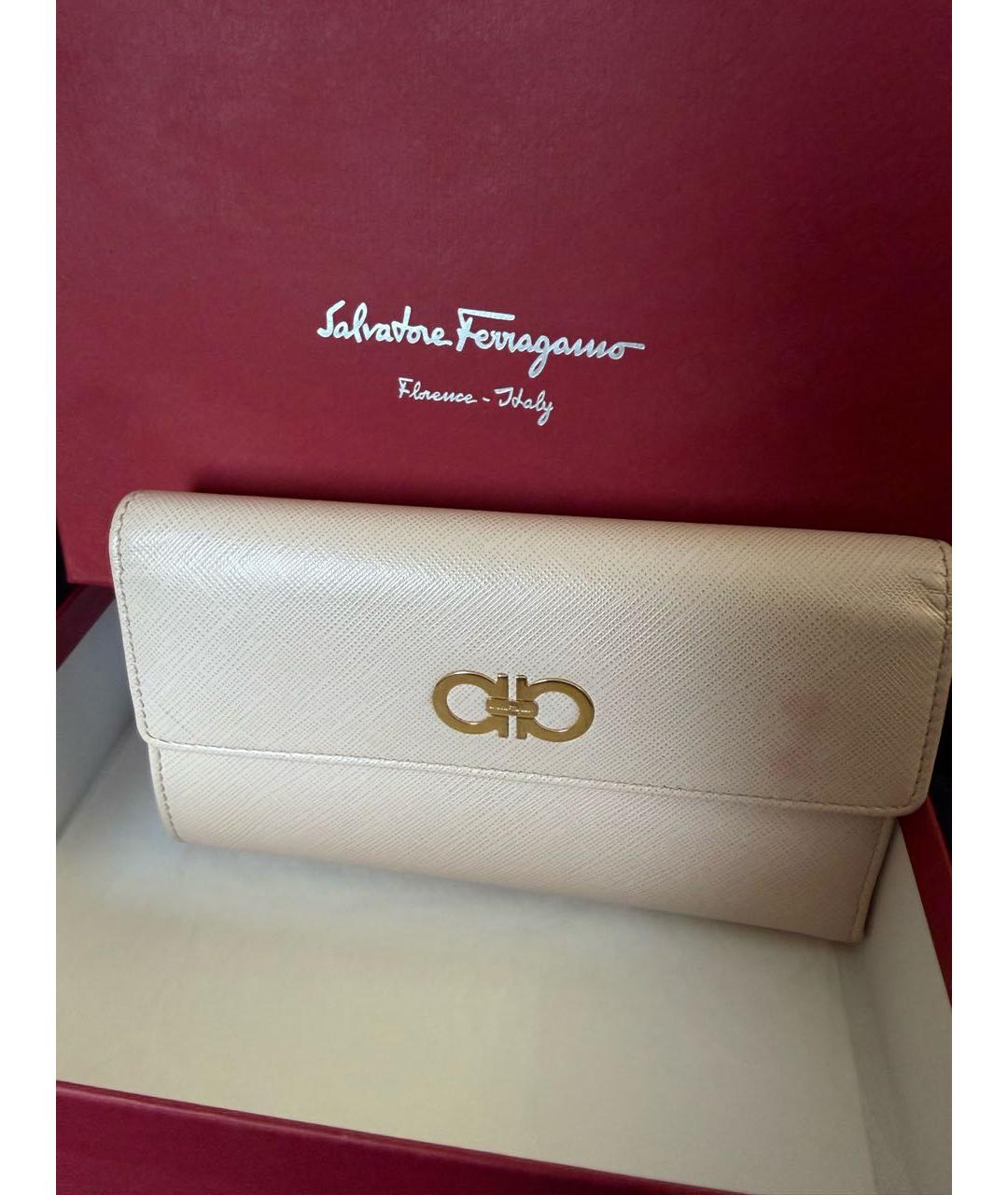 FERRAGAMO Розовый кошелек, фото 7
