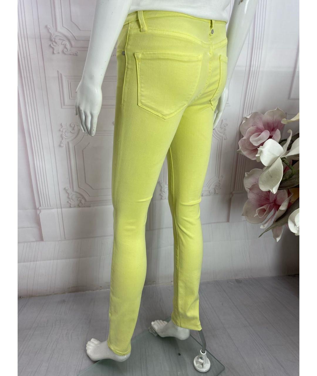 MARC BY MARC JACOBS Желтые джинсы слим, фото 7