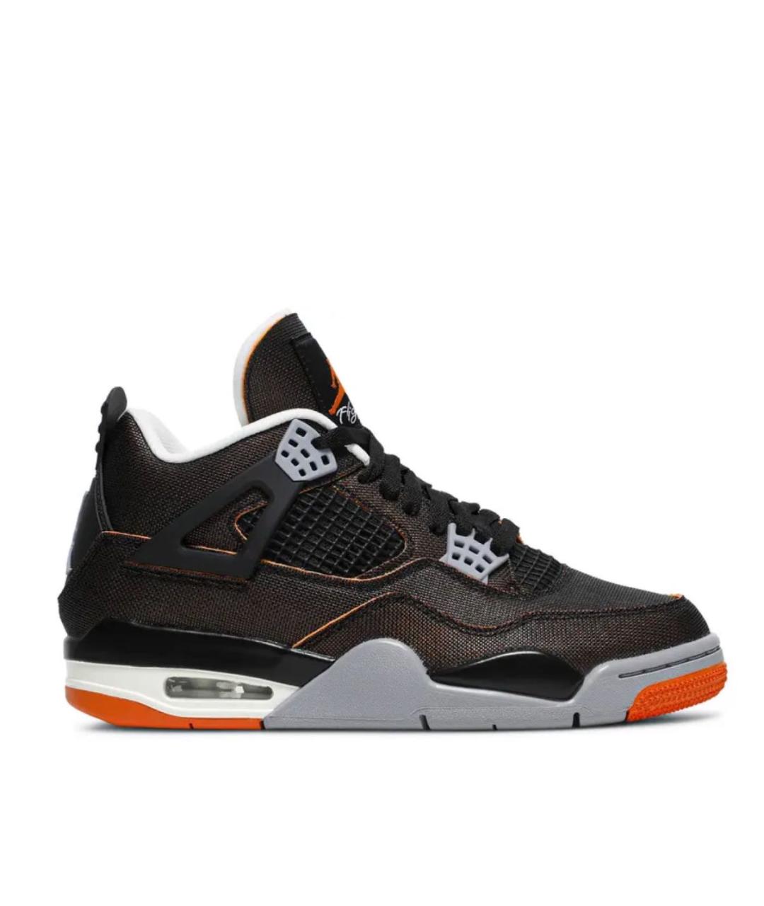 JORDAN Черные текстильные кроссовки, фото 1