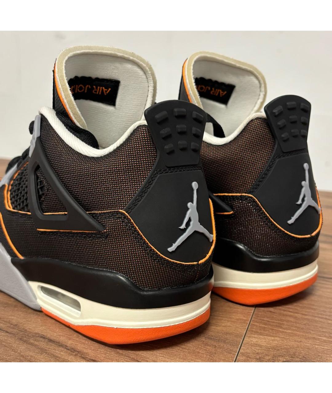 JORDAN Черные текстильные кроссовки, фото 4