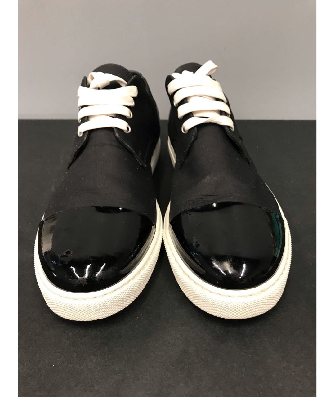 DSQUARED2 Черные низкие кроссовки / кеды, фото 3
