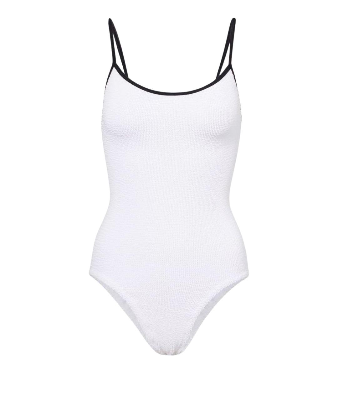 HUNZA G Белый купальник, фото 1