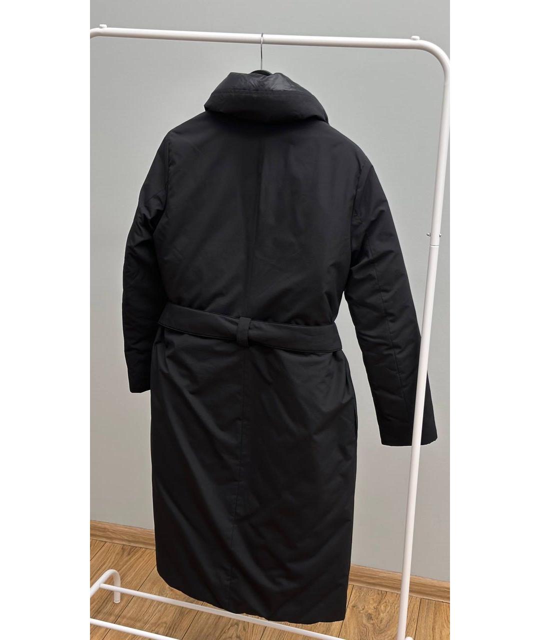 PATRIZIA PEPE Черный полиамидовый пуховик, фото 2