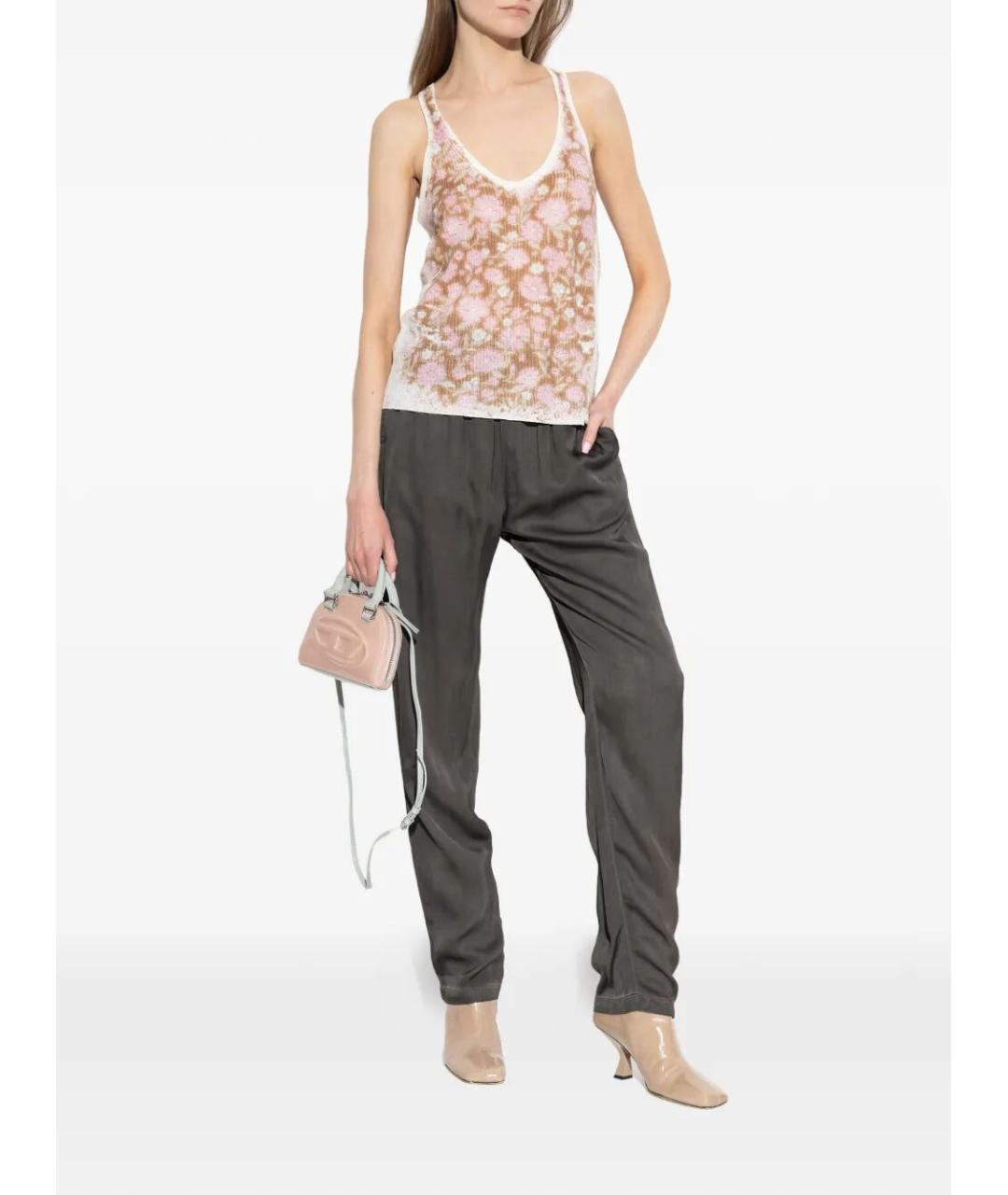 DIESEL Мульти льняная майка, фото 2