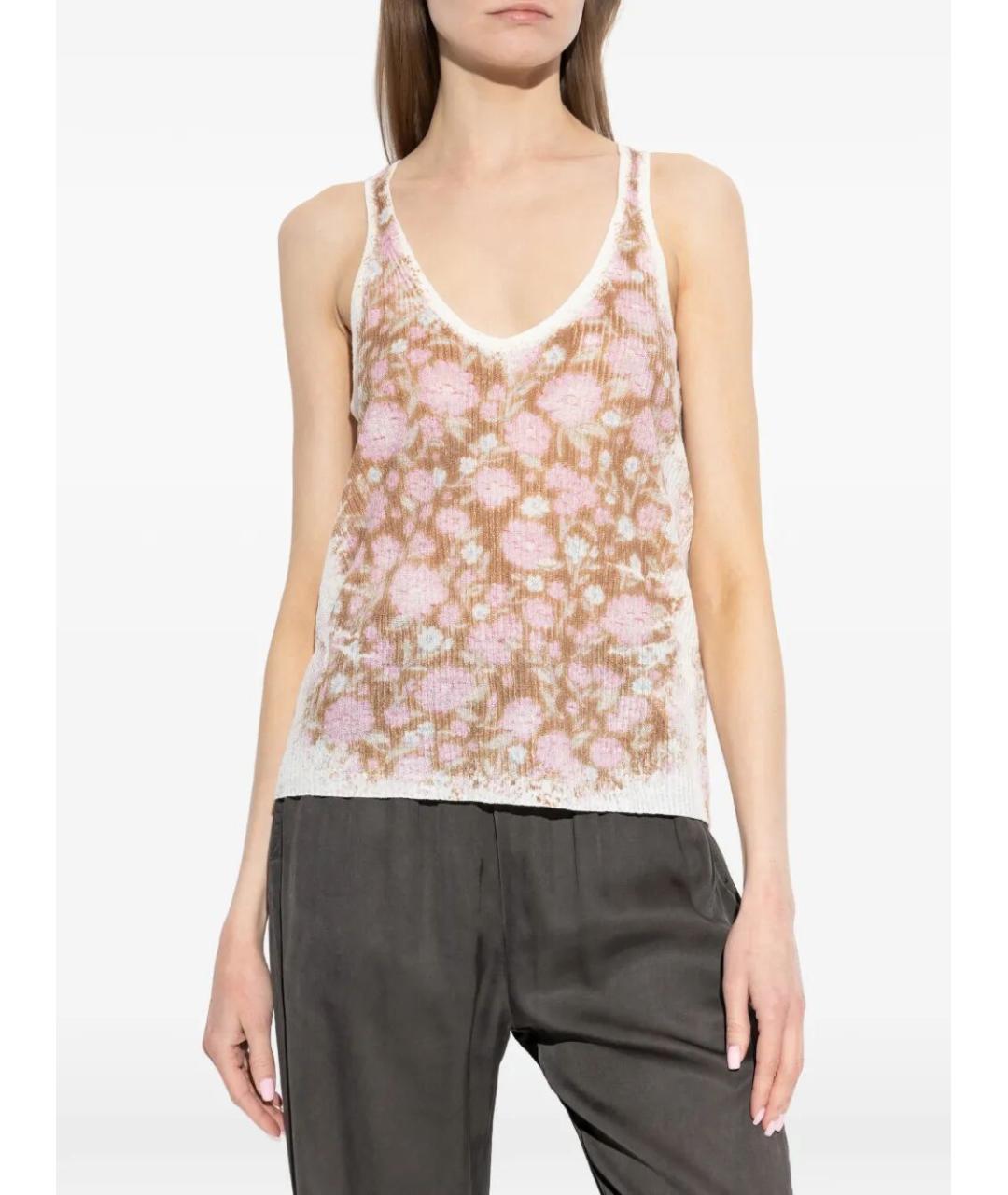 DIESEL Мульти льняная майка, фото 4