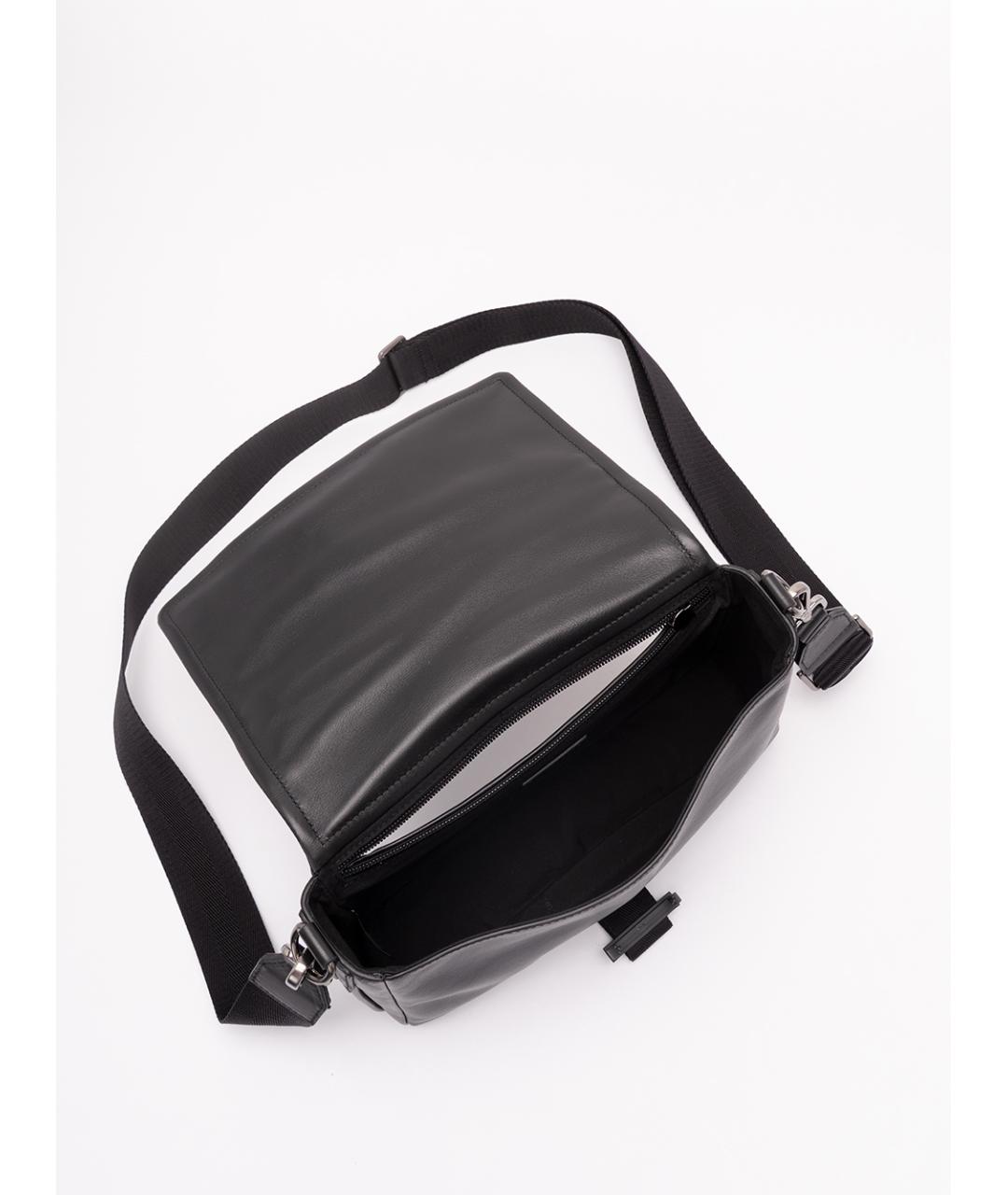 FENDI Черная кожаная сумка на плечо, фото 7