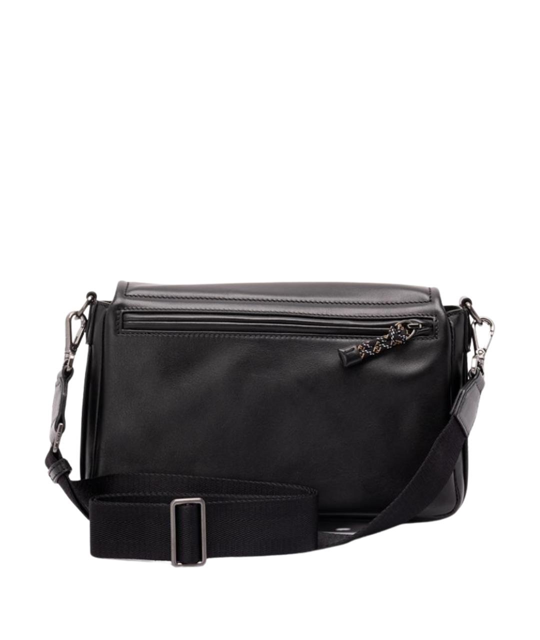 FENDI Черная кожаная сумка на плечо, фото 2