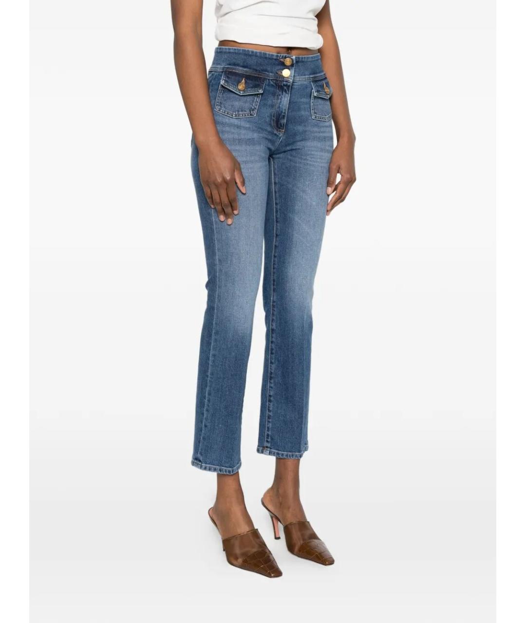 SEAFARER Синие хлопковые прямые джинсы, фото 4