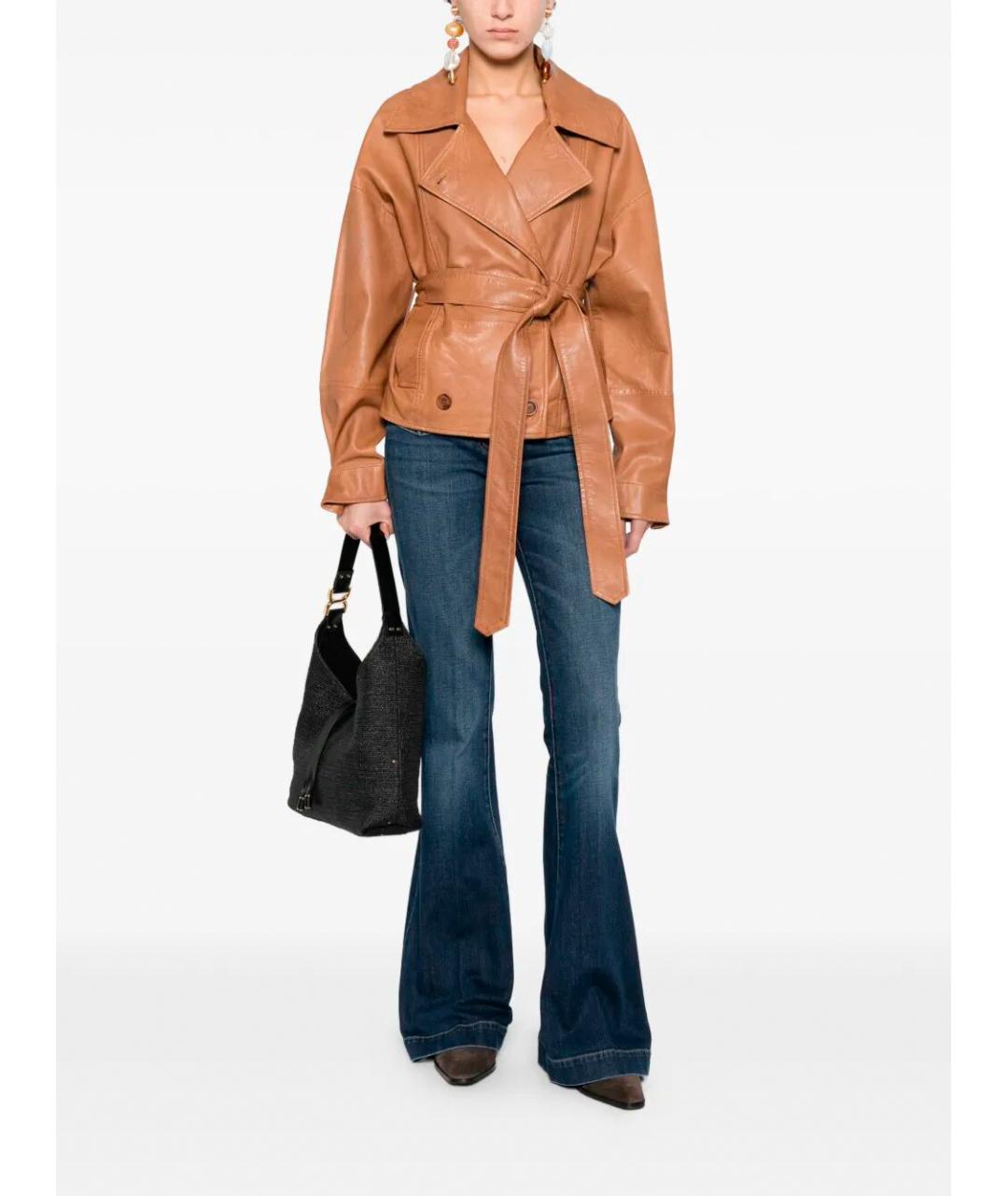 SEAFARER Синие хлопковые джинсы клеш, фото 2