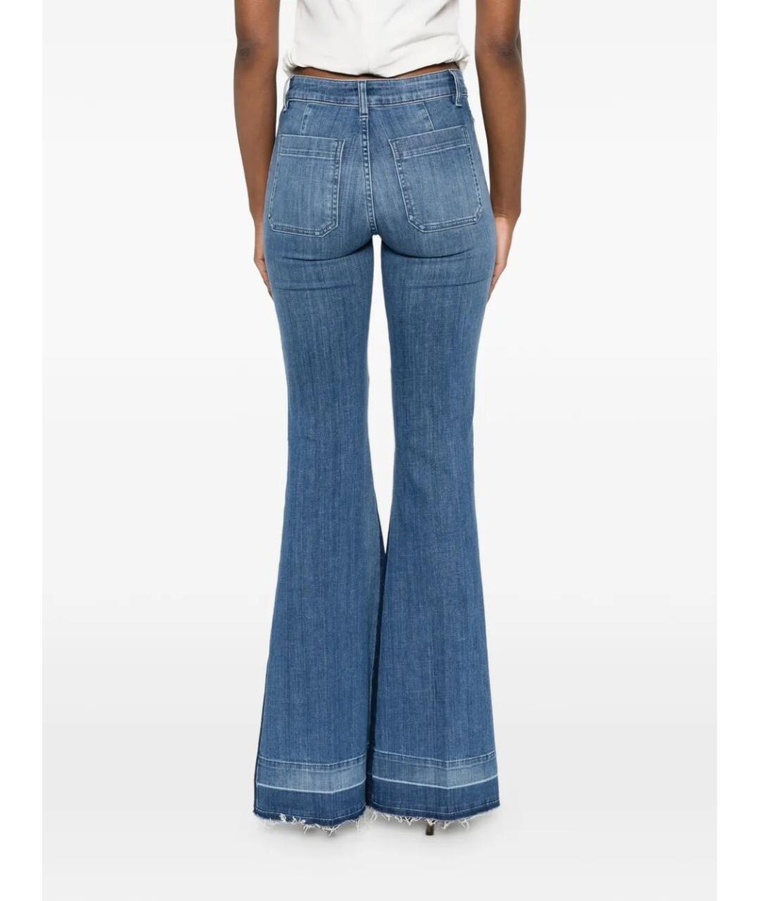 SEAFARER Синие хлопковые джинсы клеш, фото 3