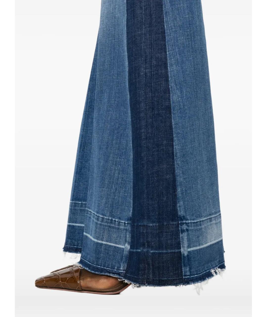 SEAFARER Синие хлопковые джинсы клеш, фото 4