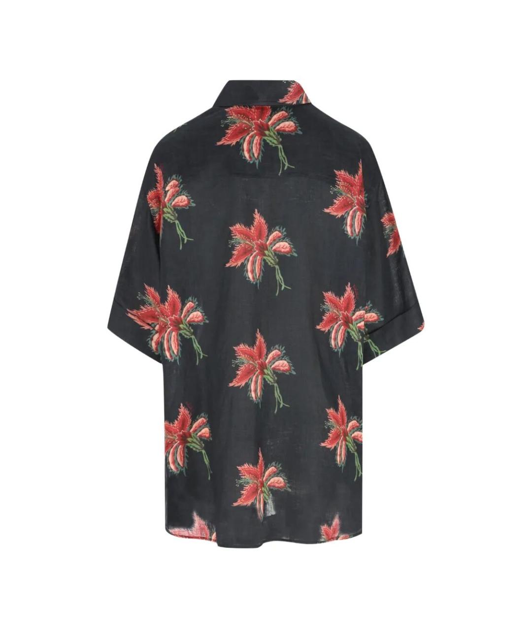 VALENTINO Мульти льняная рубашка, фото 2