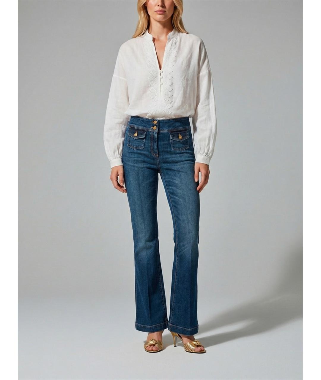 SEAFARER Белая хлопковая рубашка, фото 3