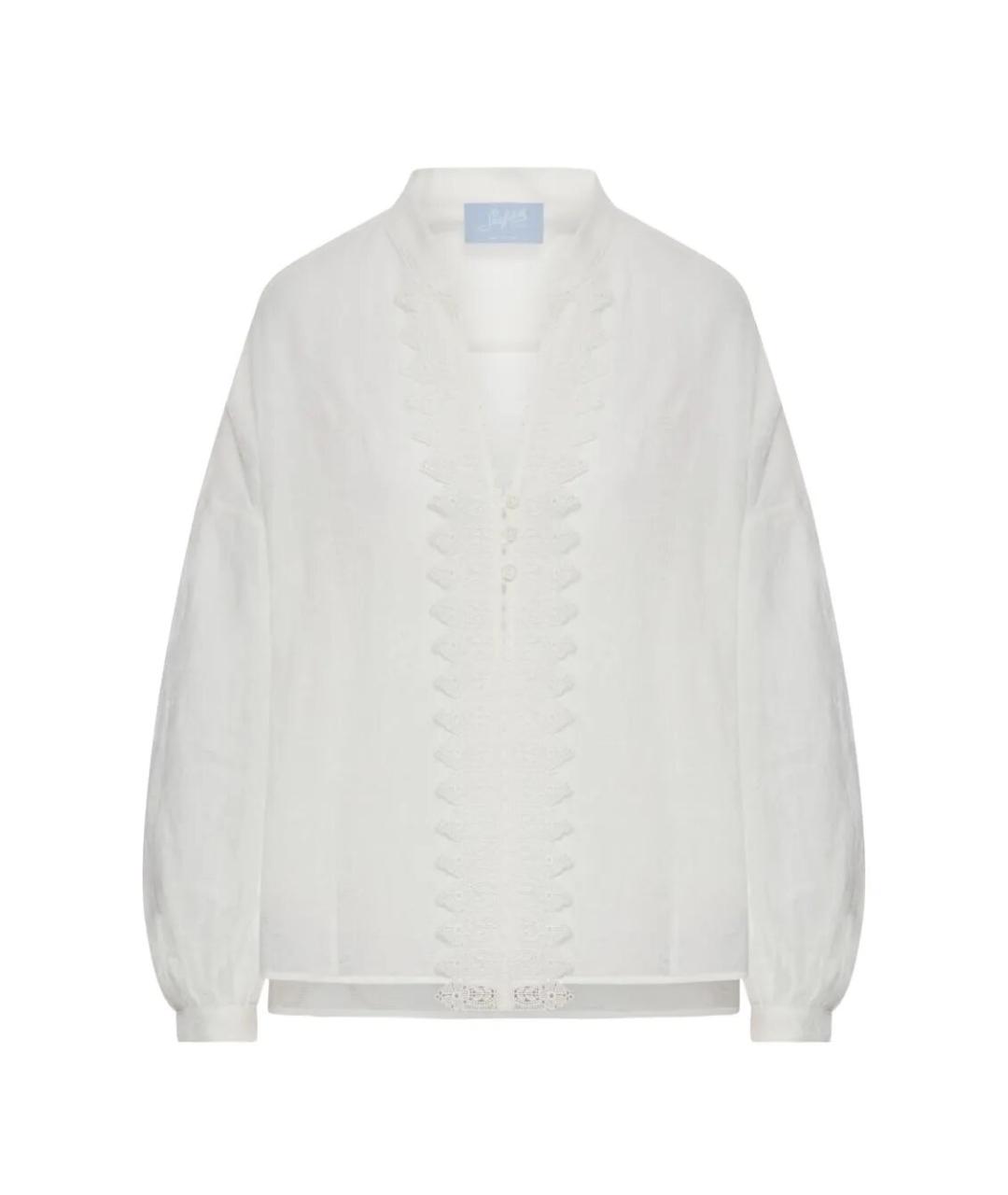 SEAFARER Белая хлопковая рубашка, фото 1