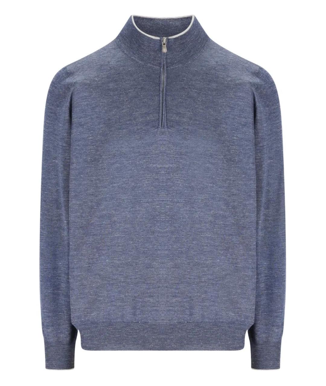 BRUNELLO CUCINELLI Серая кашемировая водолазка, фото 1