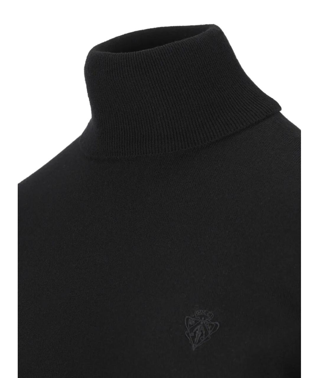 GUCCI Черная шерстяная водолазка, фото 3