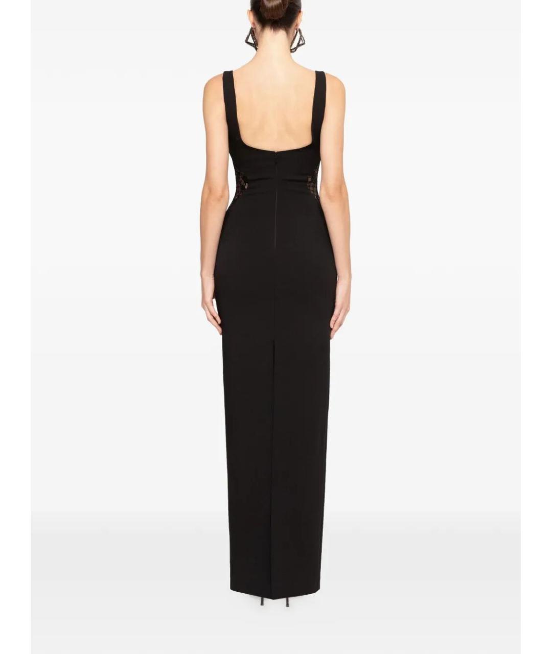 NISSA Черное полиэстеровое платье, фото 4