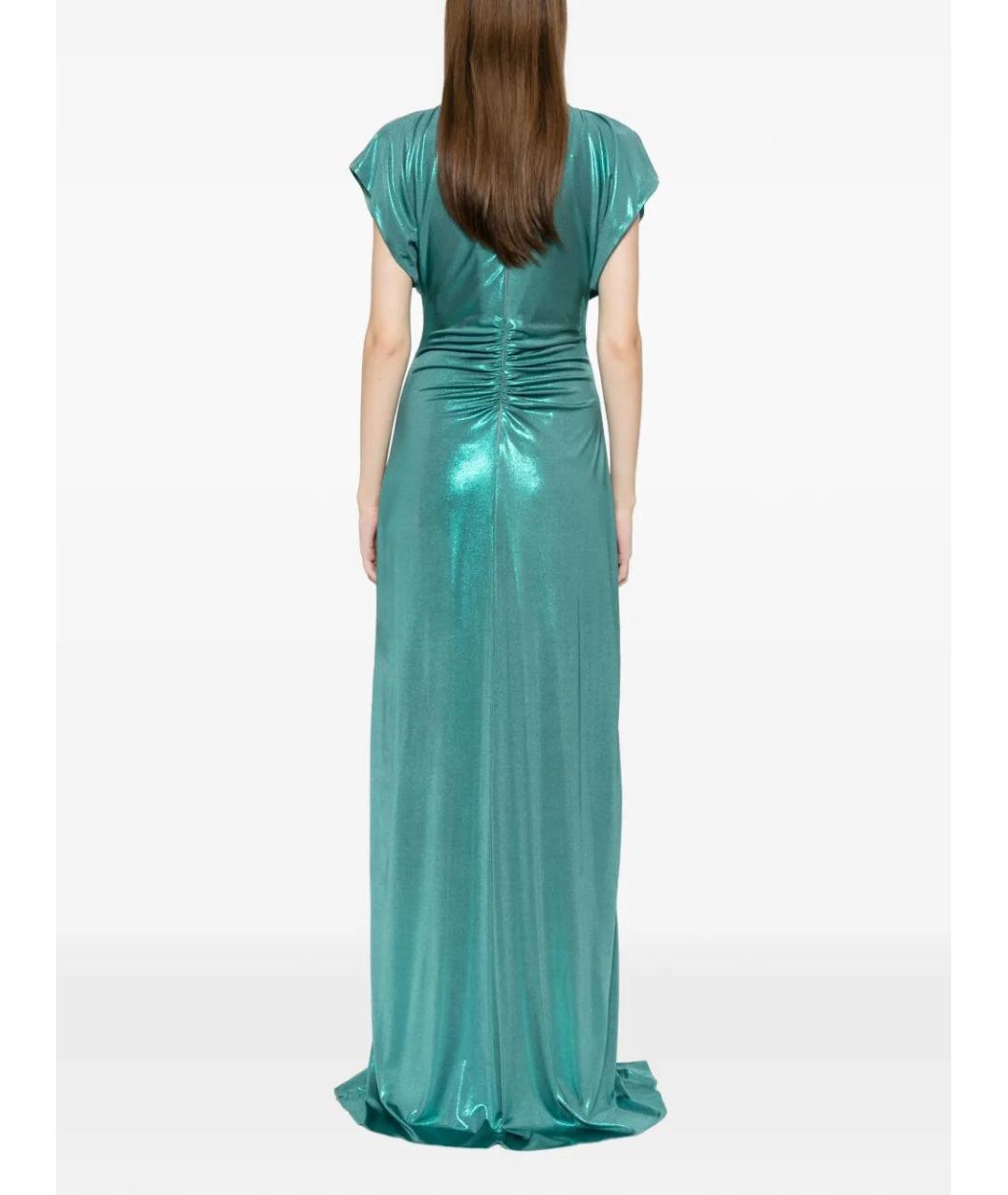 NISSA Зеленые полиэстеровое вечернее платье, фото 4